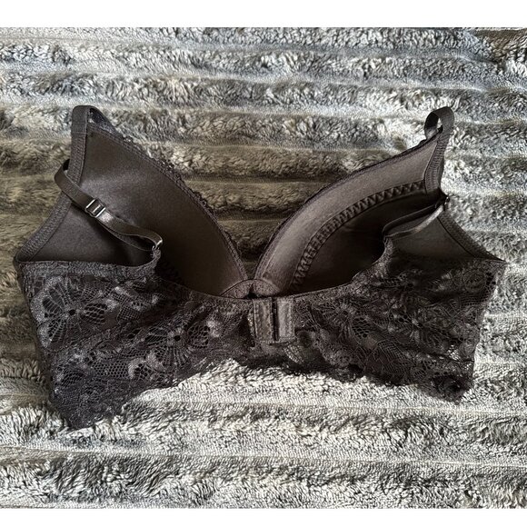 Black Lace Longline Bralette – Size Medium - Picture 3 of 5